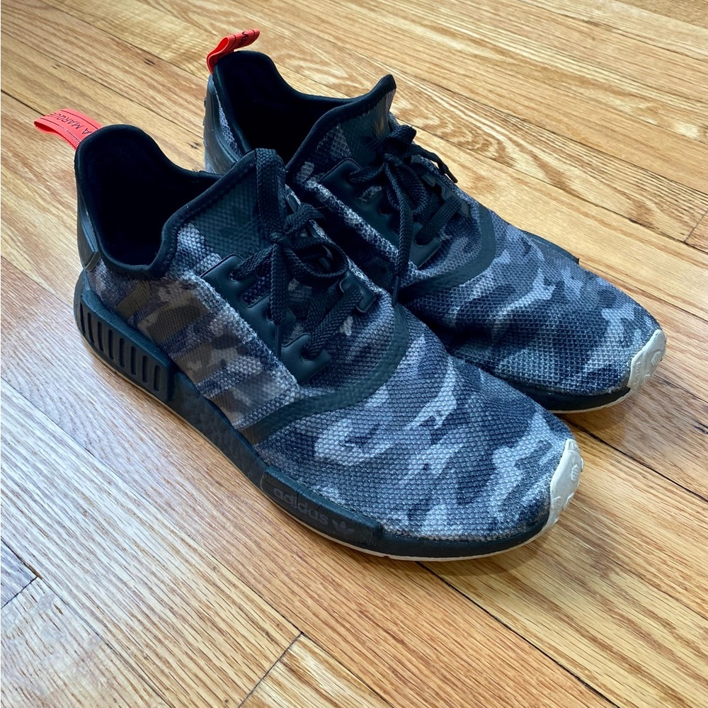 Adidas NMD NYC Black Camo Size 10.5 Limited